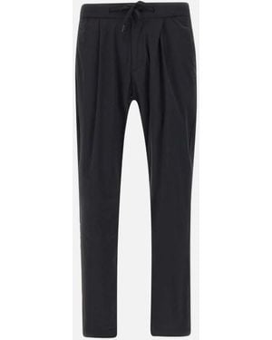 Herno Tech-Stoffhose - Blau