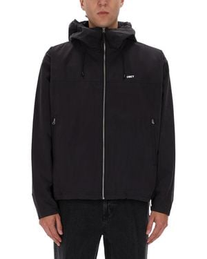 Obey Cotton Nylon Jacket - Black