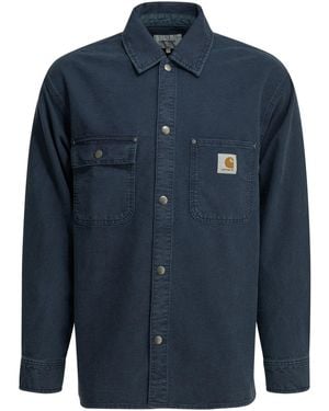 Carhartt "Parrish Shirt" Overshirt Jacket - Blue