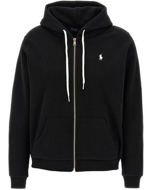 Polo Ralph Lauren Logo Bordery Soodie - Negro