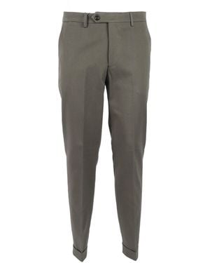 Berwich Long Trousers And Back - Grey