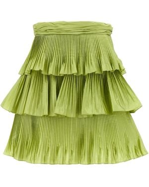 Valentino Garavani Skirt Velentino Taffetà Skirts - Green