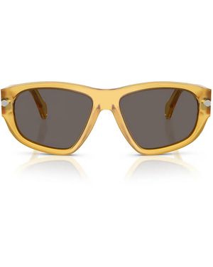 Persol Sonnenbrille Po0050 S 204/B1 Honig/Dunkelgrau Unisex - Braun