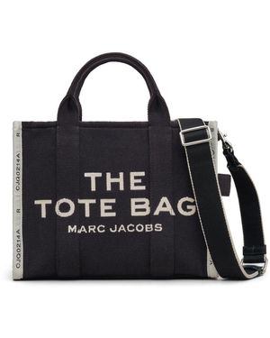 Marc Jacobs Der Jacquard Medium Tote -Tasche - Schwarz