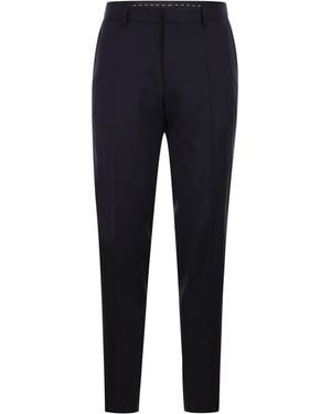 BOSS Slim Fit Trousers - Blue