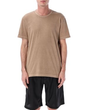 James Perse Soft Cotton Crew Tee - Natural