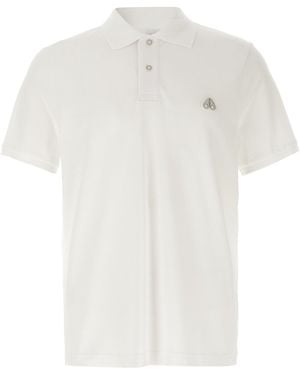 Moose Knuckles 'Everett' Polo Shirt - White