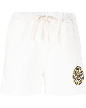Joshua Sanders Shorts Met Trekkoord - Wit