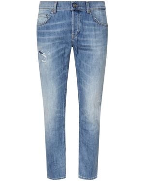 Dondup Licht Blauwe Slim Fit Jeans