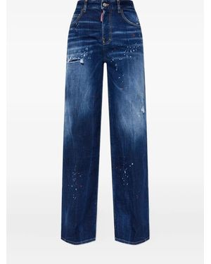DSquared² Pants 5 Pockets - Blue