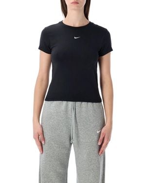 Nike Chill Knit Fitted T-Shirt - Black