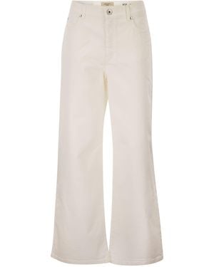 Weekend by Maxmara Wkdmedina Wide Leg Trousers - White