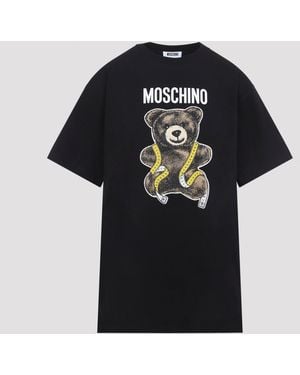 Moschino Oversized Teddy T-Shirt - Schwarz