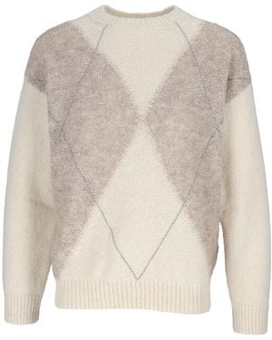 Peserico Strickpullover - Weiß