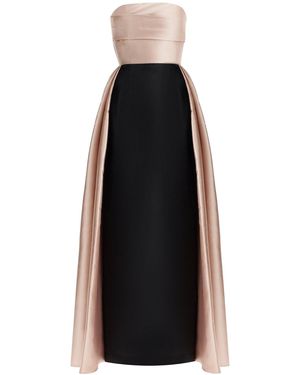 Solace London Long Two-Tone 'Tiffany - Black