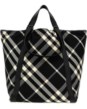 Burberry Karomuster Shoppen - Schwarz