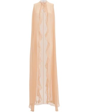Raquel Diniz Kleider Beige - Weiß