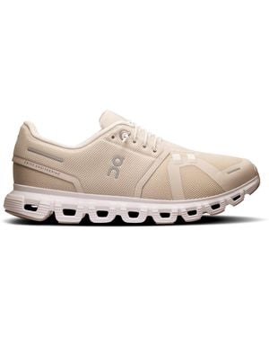 On Shoes Sneakers Cloud 6 Coast Pearl - White