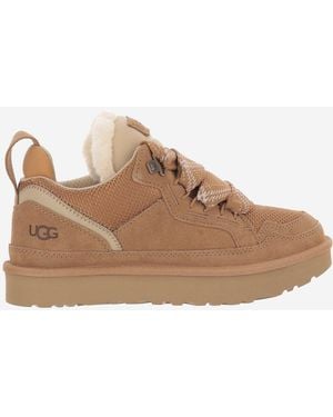 UGG Lowmel Leather Sneakers - Brown