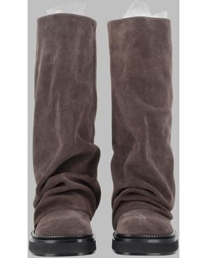 The Attico Stivale Combat "Robin" - Brown
