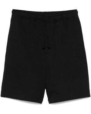 Y-3 Shorts Aus Frottee - Schwarz