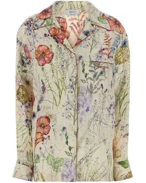 McQueen Printed Crepe Shirt - Multicolour