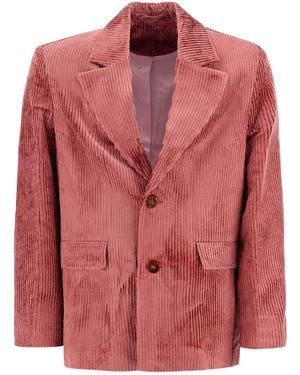 Séfr Cord -Blazer für Männer - Pink