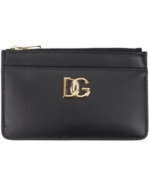 Dolce & Gabbana Dolce&Gabbana Wallet Leather - Black