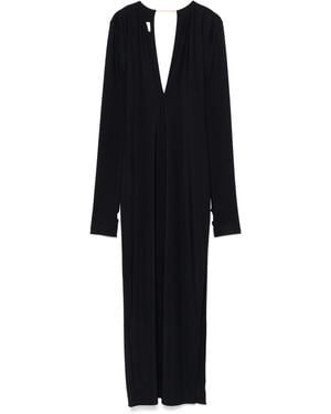 MM6 by Maison Margiela Maxi Dress Clothing - Black