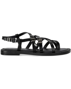Michael Kors Darrington Flat Sandal - Black
