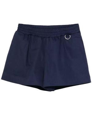 Fendi Short Skirt "Gabardine" - Blue