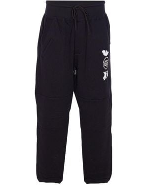 Y-3 Logo -Jogginghose - Blau