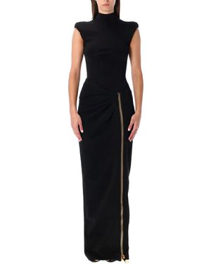 Balmain Kleidet sich schwarz