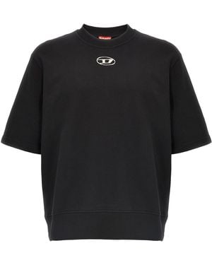 DIESEL 'koel L1' Sweatshirt - Zwart