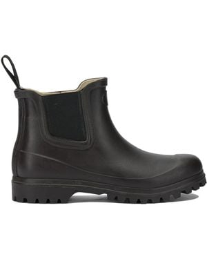 Superga Rubber Ankle Boots - Black