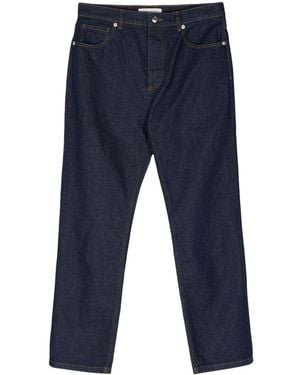Maison Kitsuné Maison Kitsuné Straight Denim Jeans - Blue