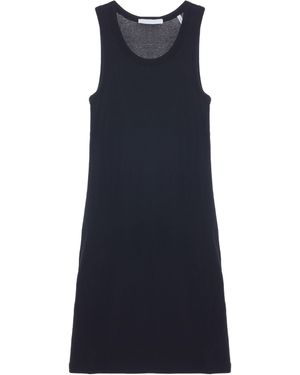 Helmut Lang Kurzes Trägerkleid - Blau