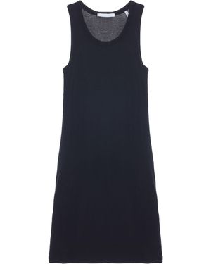 Helmut Lang Kurzes Trägerkleid - Blau