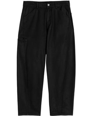 Lemaire Twisted Workwear -broek - Zwart