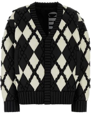 RAXXY Two Tone Nylon Down Jacket - Black