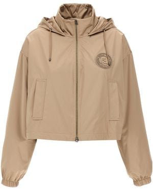 Fendi ' Stamp 1925' Anorak - Naturel