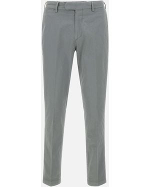 Devore Devore 'graue Baumwollseide schlanke Hose