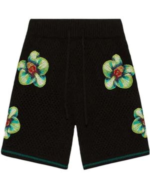 CASABLANCA Shorts From The Company - Black