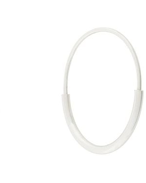 Maria Black Delicic 22 Hoop - Blanco