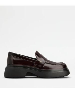 Tod's Leder-Loafer - Schwarz