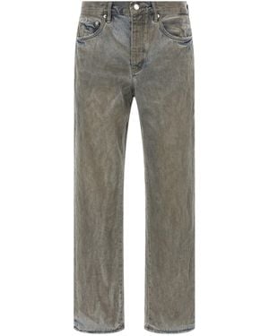 Purple Lila 'P011 Arcilla Dirty' Jeans - Grau