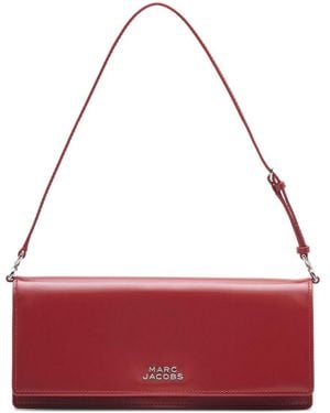 Marc Jacobs Le sac en cuir de l'épaule miroir - Rouge