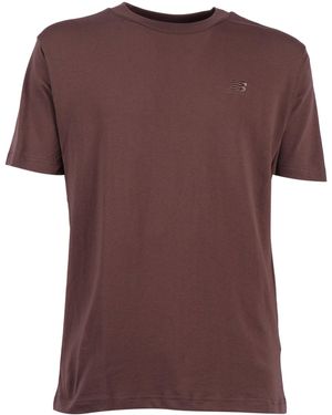 New Balance Maglietta Athletics - Marrone