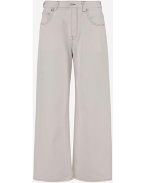 Jacquemus Cotone Denim Jeans - Grigio