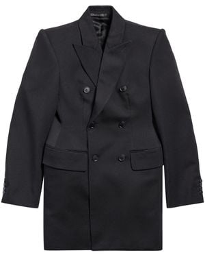 Balenciaga Doppelreihiger Hourglass Sakko - Schwarz
